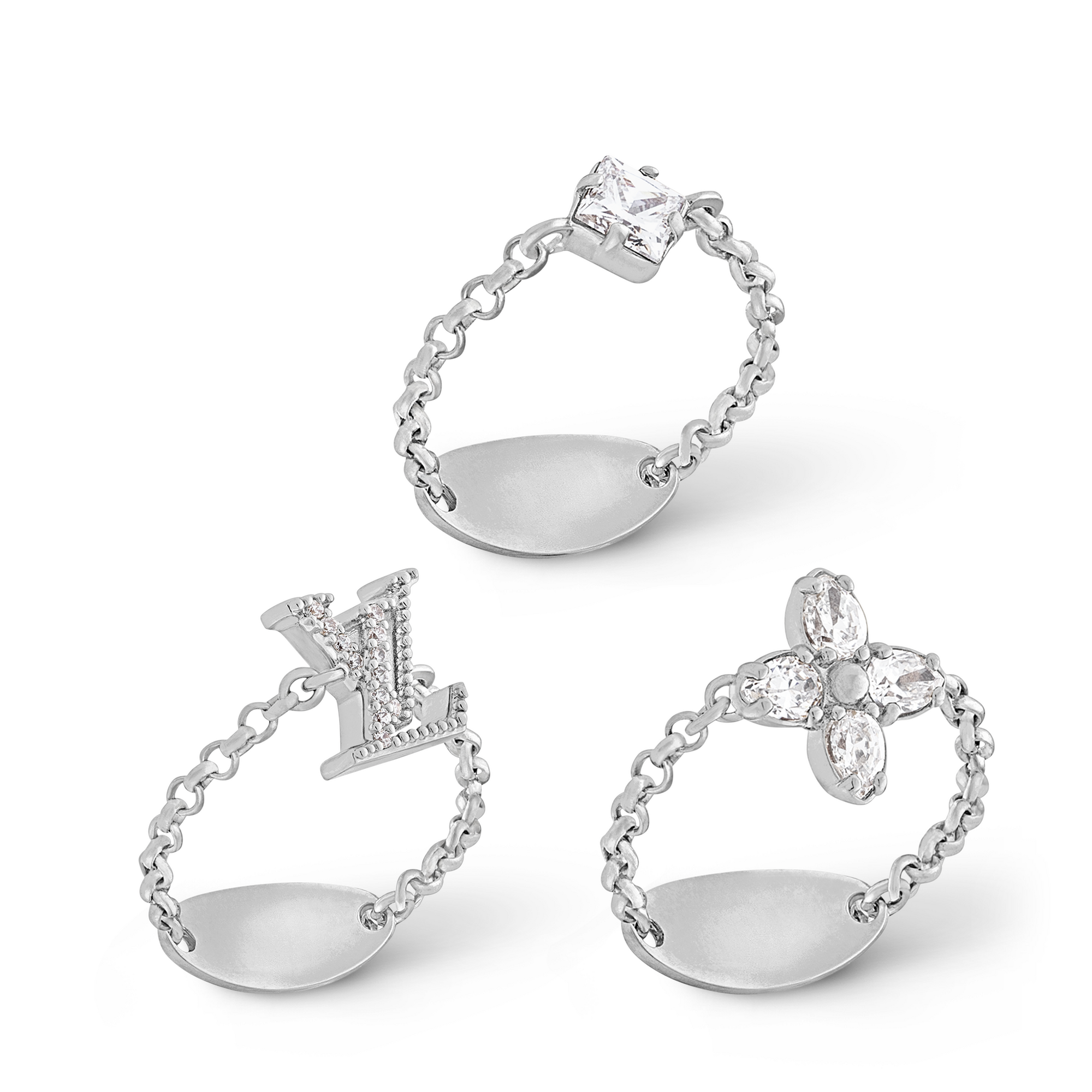 Lady LV Ring Set S00 - Fashion Jewellery | LOUIS VUITTON